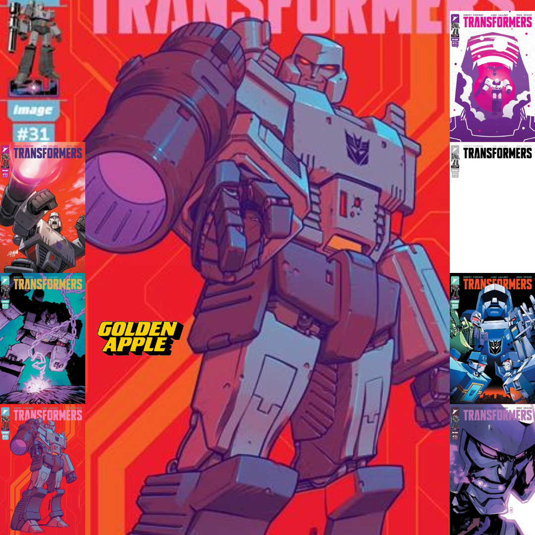 Transformers #31 A1 Cover Set Of 7 1:25 1:50 1:100 (04/08/2026) Image - Golden Apple Comics