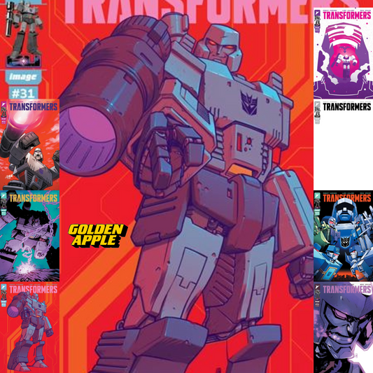 Transformers #31 A1 Cover Set Of 7 1:25 1:50 1:100 (04/08/2026) Image - Golden Apple Comics
