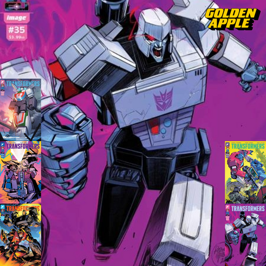 Transformers #35 A1 Cover Set Of 5 1:25 1:50 (08/12/2026) Image