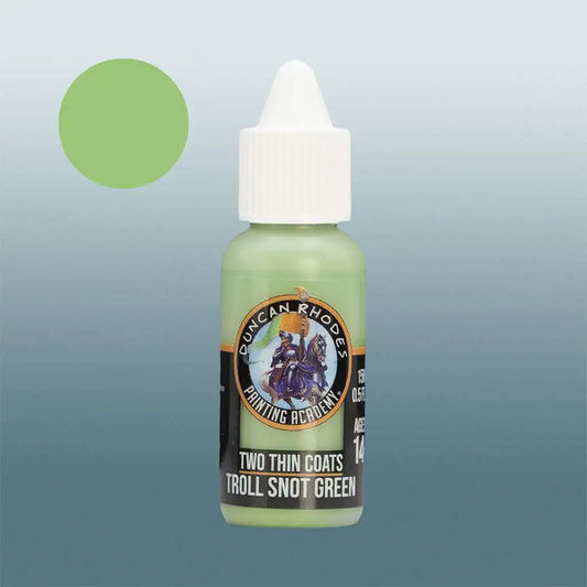 Two Thin Coats Highlight: Troll Snot Green