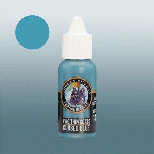 Two Thin Coats Midtone: Cursed Blue