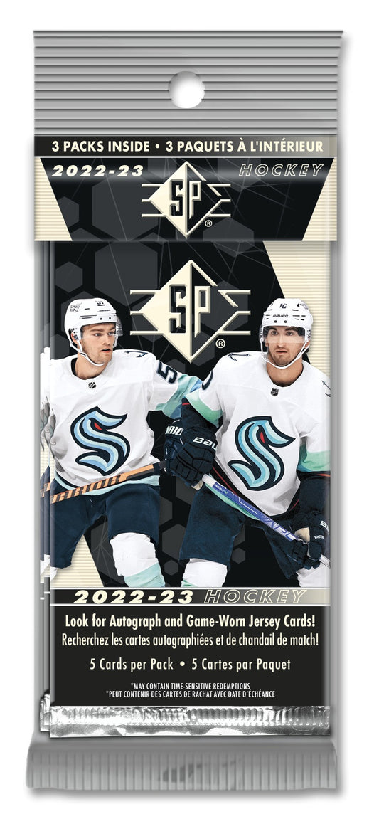 2022/23 Upper Deck SP Hockey Hanger Pack