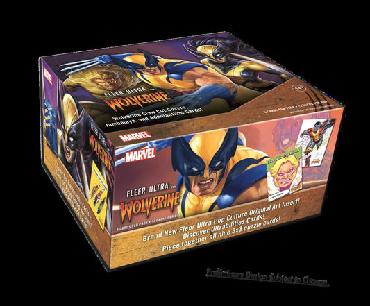 2024 Upper Deck Marvel Fleer Ultra Wolverine Trading Cards Box