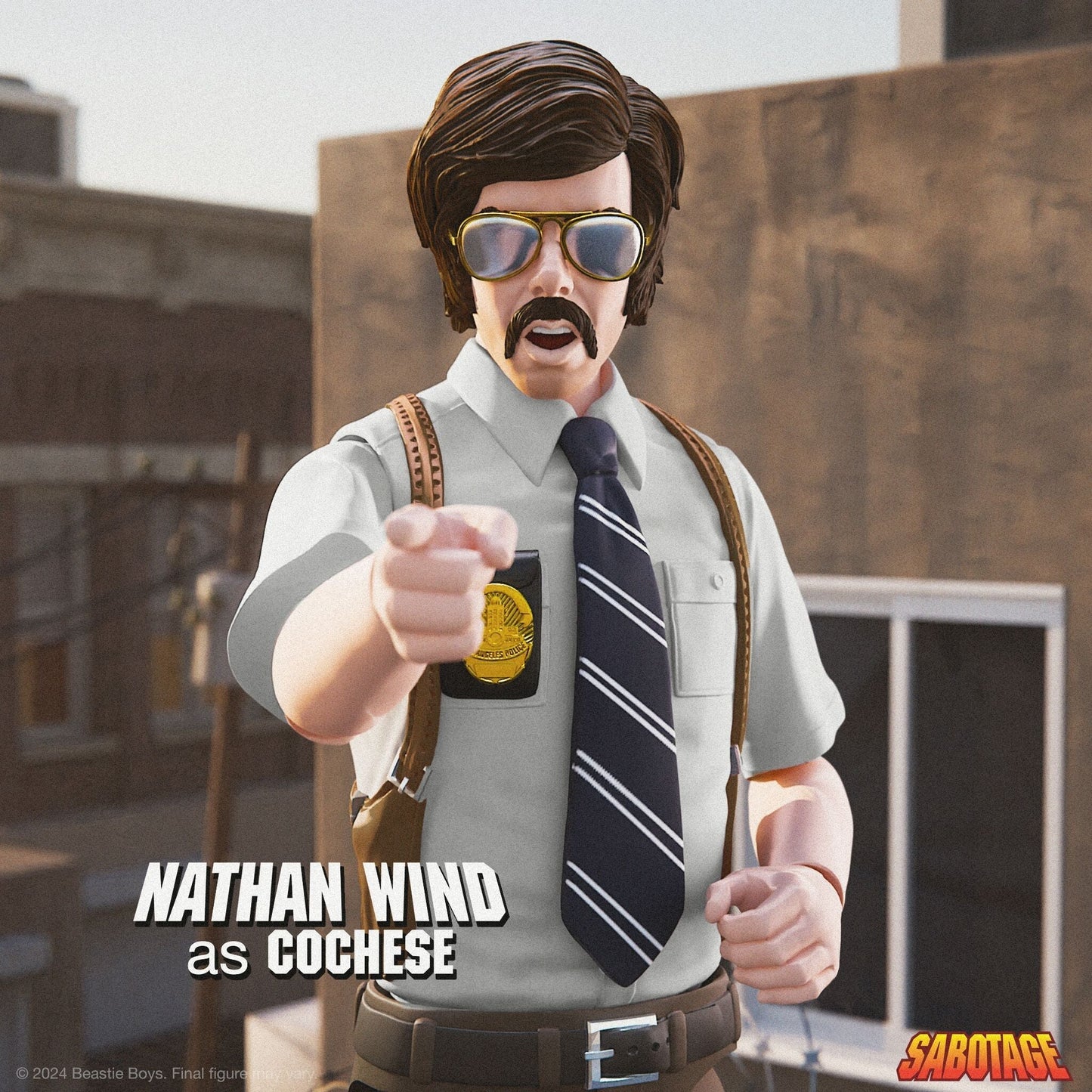 *Pre-Order* Super7 x Beastie Boys Ultimates Sabotage Nathan Wind Figure