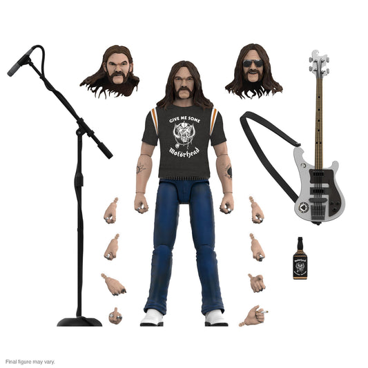 Super7 x Motörhead Ultimates Lemmy (1981 Tour) Figure