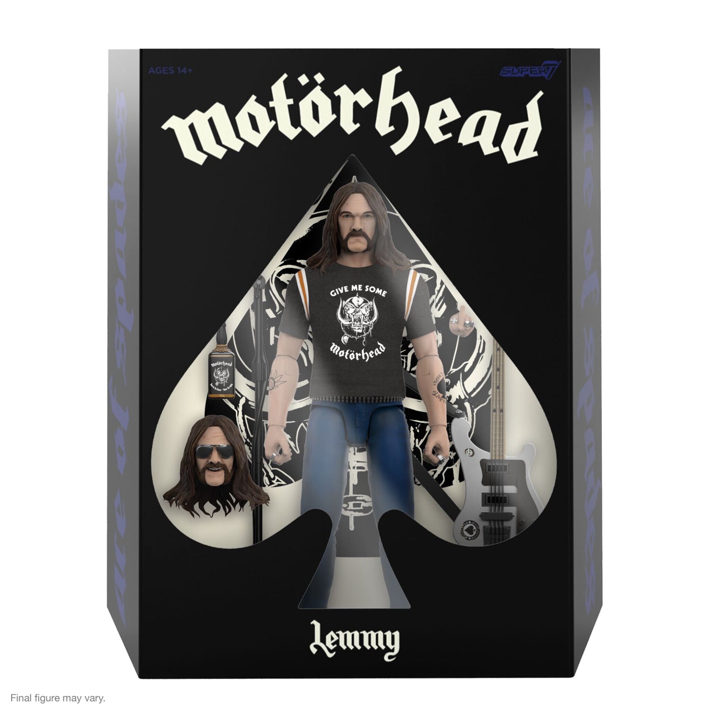 Super7 x Motörhead Ultimates Lemmy (1981 Tour) Figure