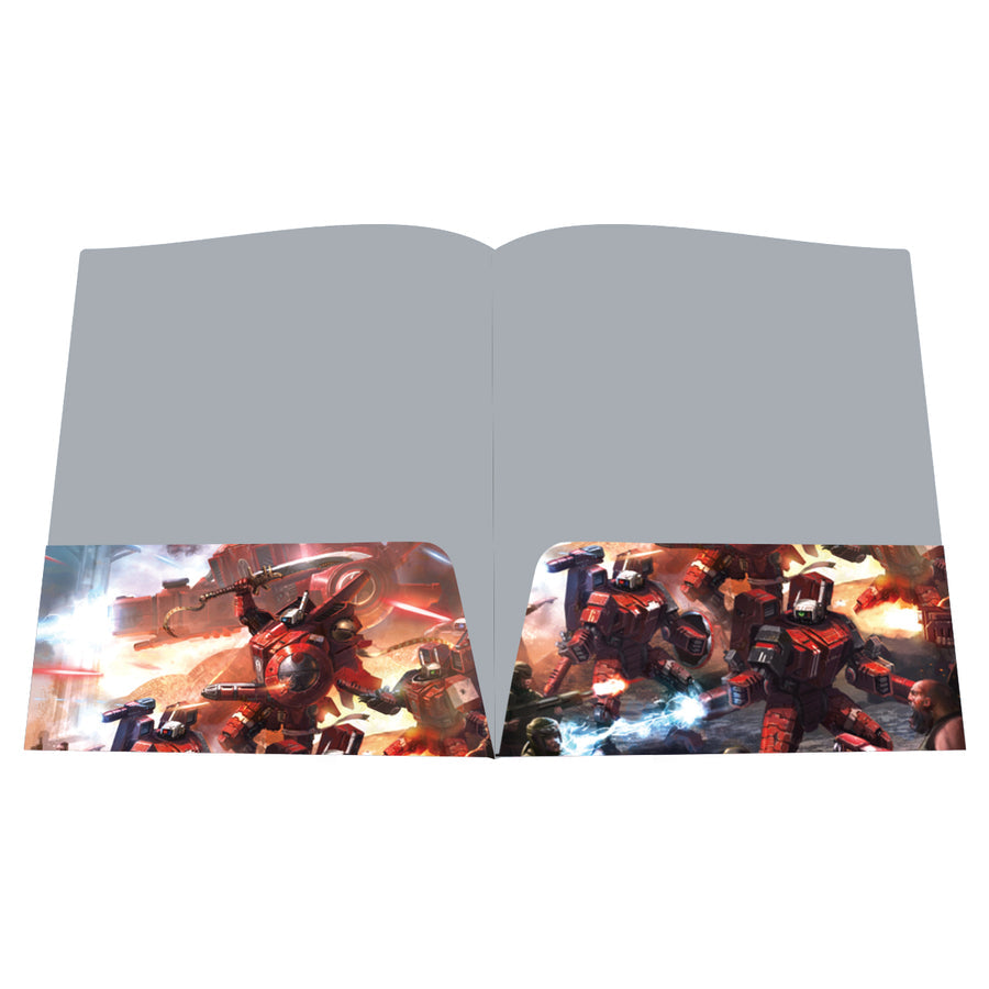 Ultra PRO: Datasheet and Index Card Folio - Warhammer 40,000 - T’au Empire - Golden Apple Comics