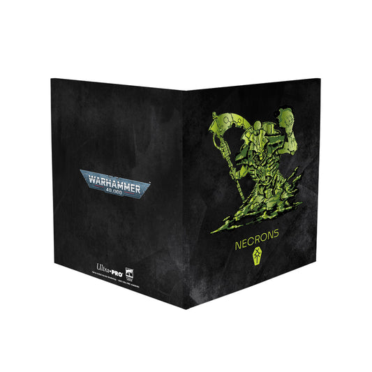 Ultra PRO: Datasheet and Index Card Folio - Warhammer 40,000 - Necrons - Golden Apple Comics