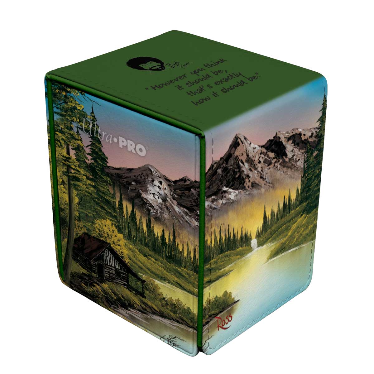 Ultra PRO: Alcove Flip Deck Box - Bob Ross Collection (Mountain Retreat)