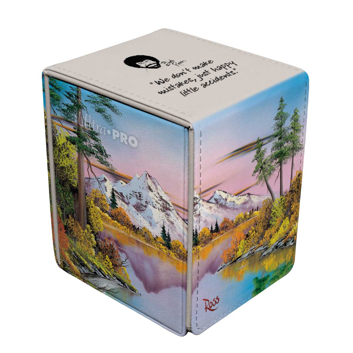 Ultra PRO: Alcove Flip Deck Box - Bob Ross Collection (Mighty Mountain Lake)