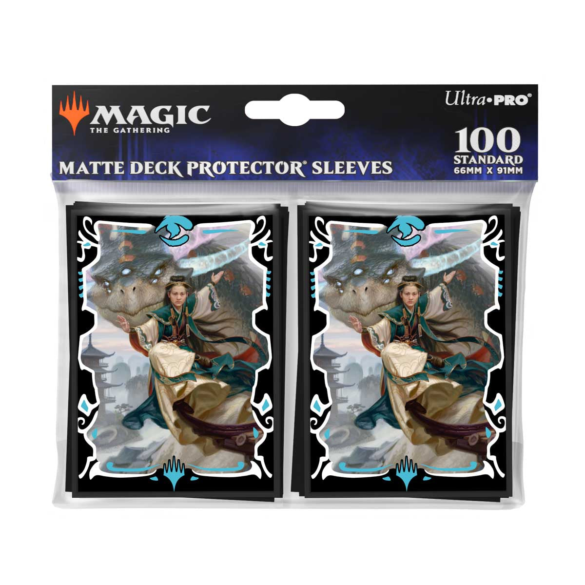 Ultra PRO: Standard 100ct Sleeves - Tarkir: Dragonstorm (Jeskai Commander) - Golden Apple Comics