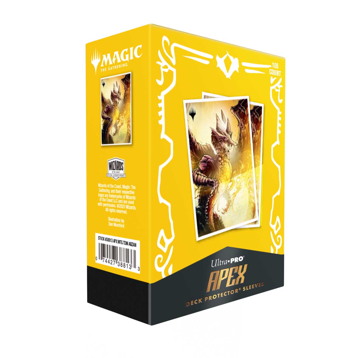 Ultra Pro Magic: The Gathering - Apex Sleeves 105ct - Tarkir: Dragonstorm (Abzan)
