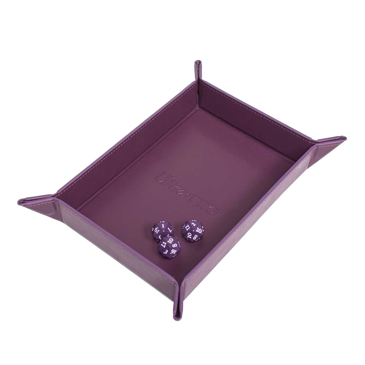 Ultra Pro: Magnetic Folding Dice Tray - Vivid (Midnight Plum)