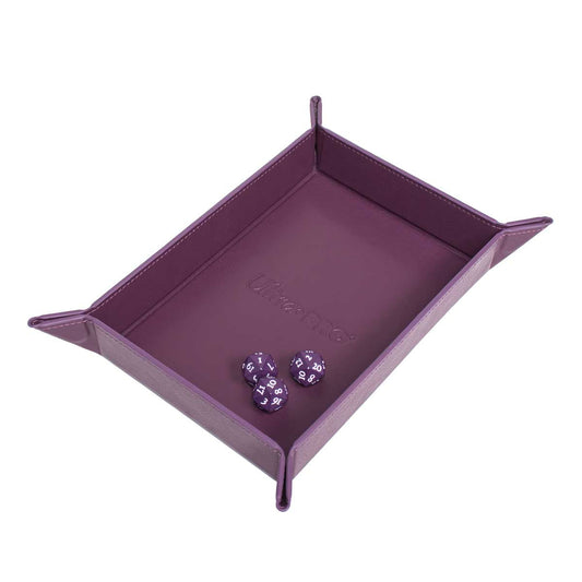 Ultra Pro: Magnetic Folding Dice Tray - Vivid (Midnight Plum) - Golden Apple Comics
