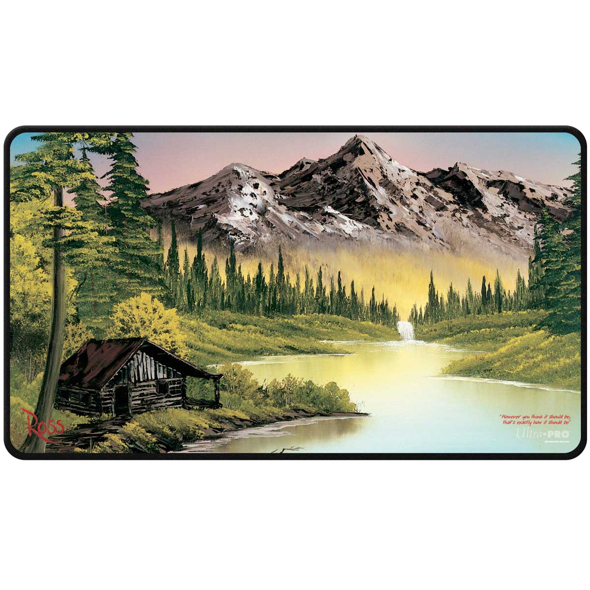 Ultra PRO: Playmat - Bob Ross Collection (Mountain Retreat)