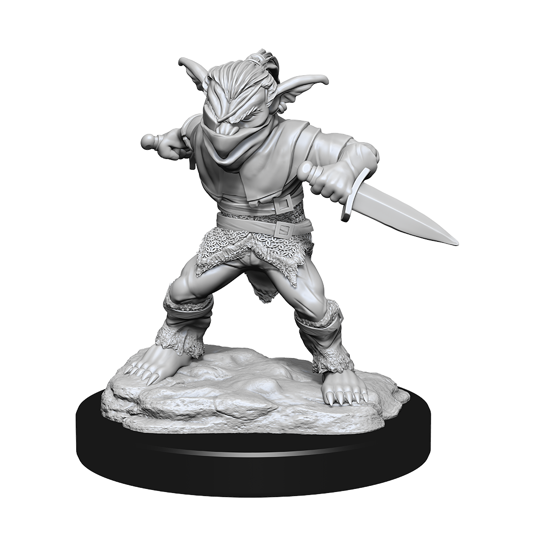 D&D: Nolzur's Marvelous Miniatures - Male Goblin Rogue & Female Goblin Bard