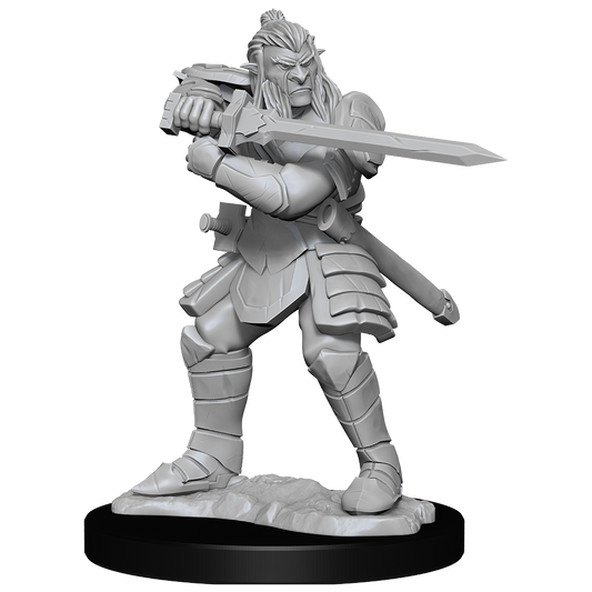 D&D: Nolzur's Marvelous Miniatures - Hobgoblin Fighter Male & Hobgoblin Wizard Female