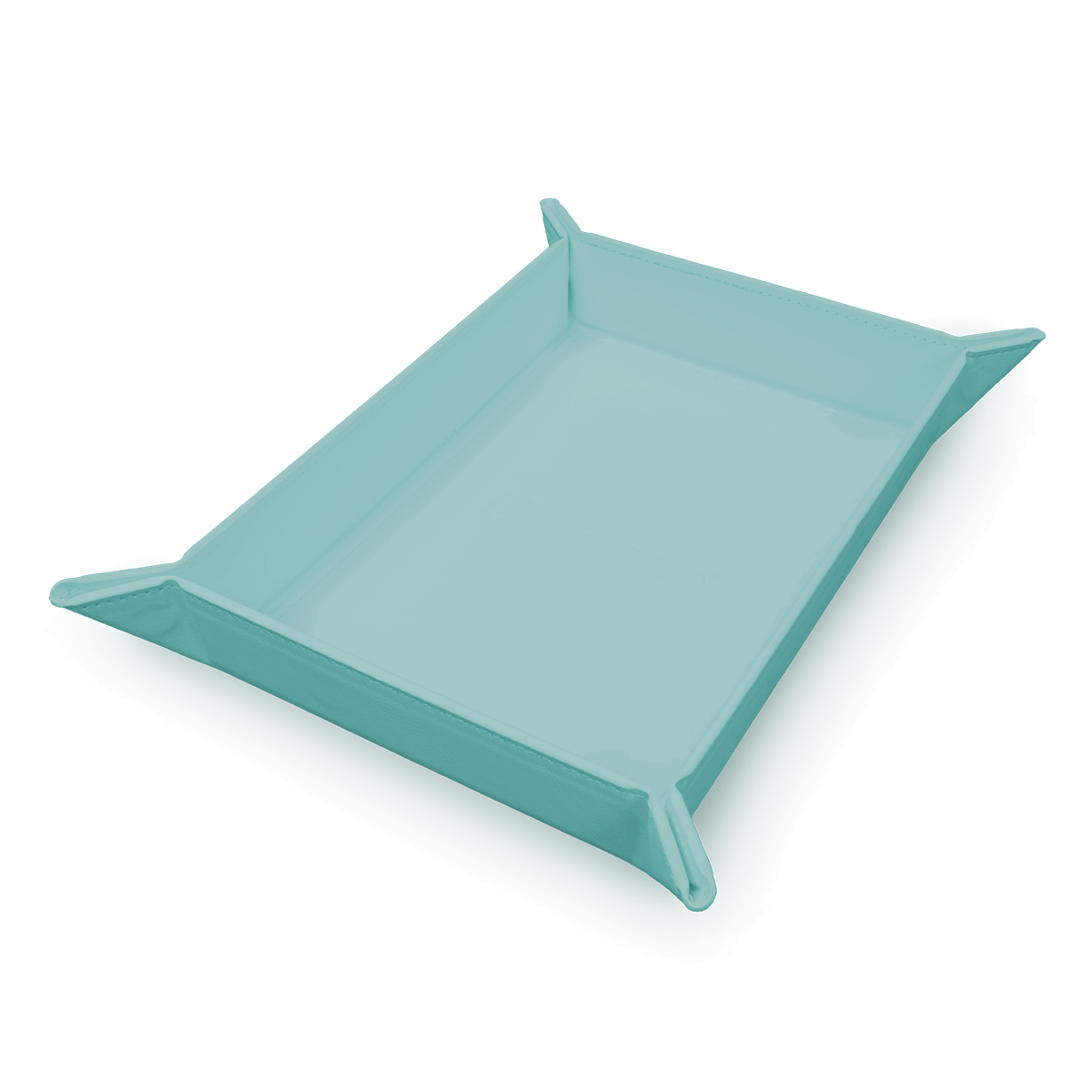 Vivid Magnetic Folding Dice Tray - Light Blue