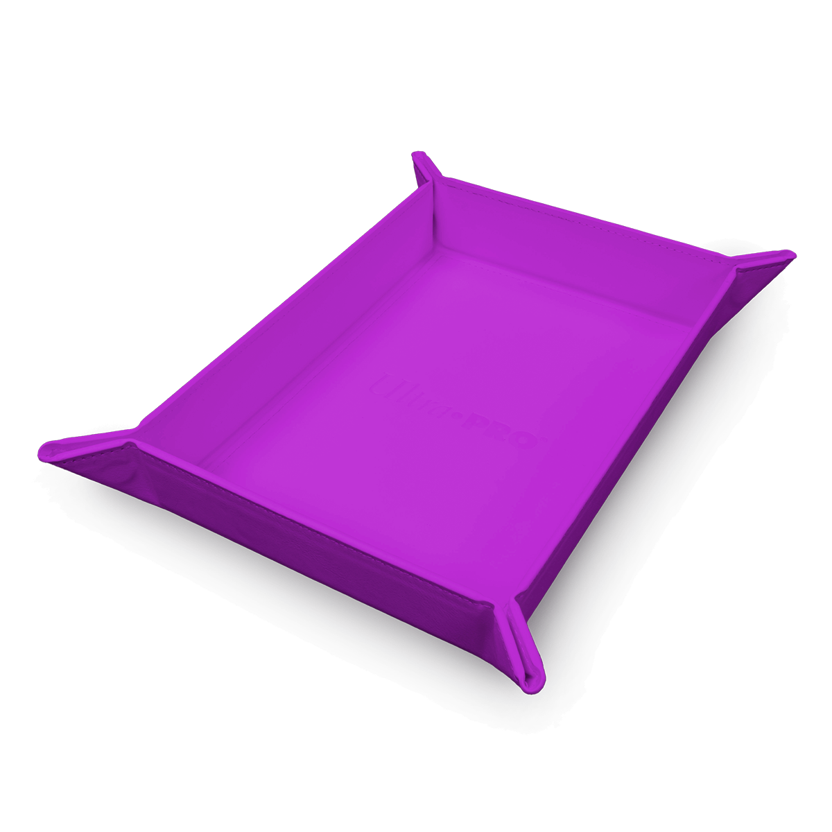 Vivid Magnetic Folding Dice Tray - Purple