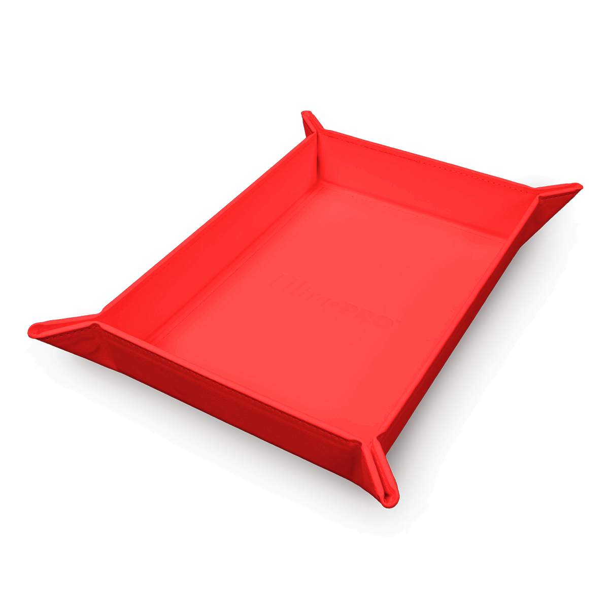 Vivid Magnetic Folding Dice Tray - Red