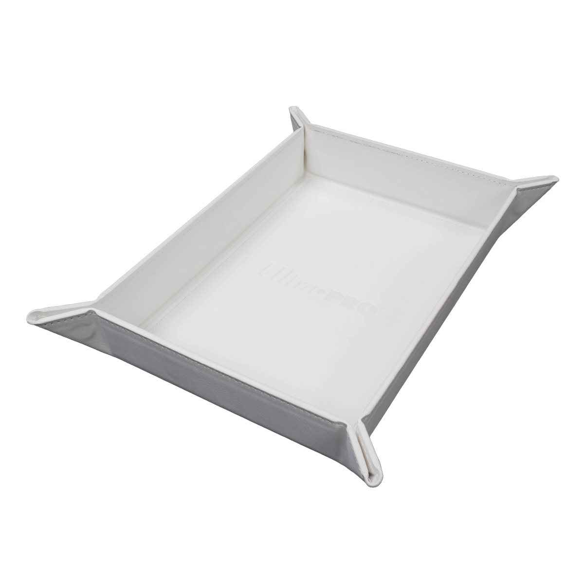 Vivid Magnetic Folding Dice Tray - White