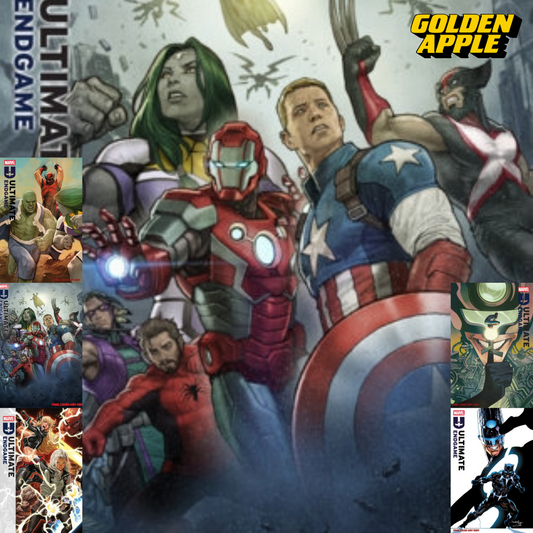 Ultimate Endgame #3 A1 Cover Set Of 7 1:25 1:100 (03/11/2026) Marvel