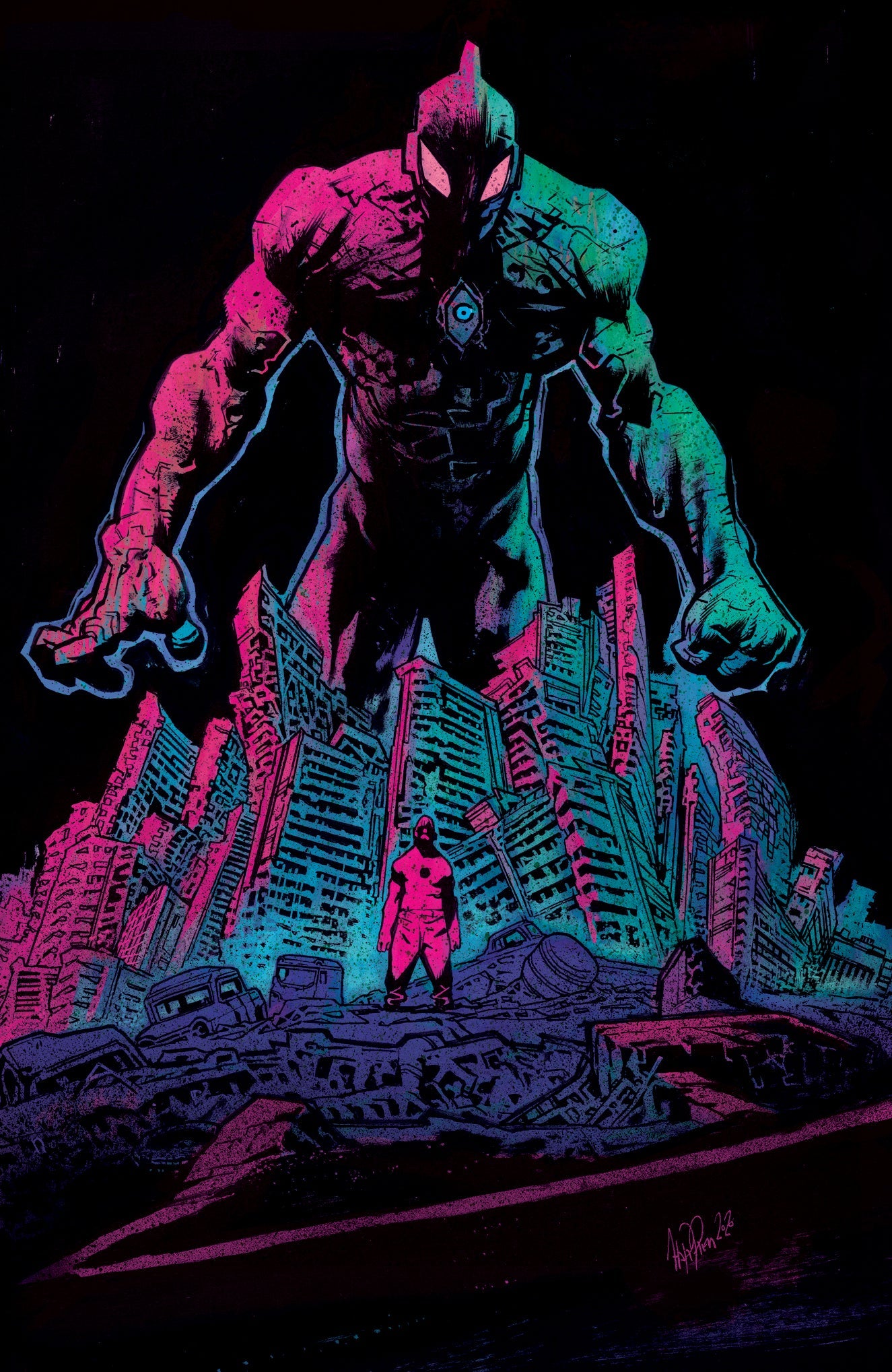 ULTRAMEGA BY JAMES HARREN #1 SSCO VIRGIN VARIANT 2021