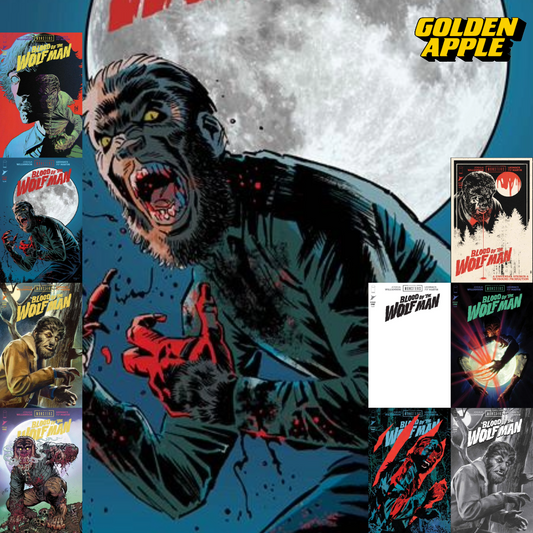 Universal Monsters Blood Of The Wolf Man #1 (Of 4) A1 Cover Set Of 9 1:10 1:25 1:50 1:75 1:100 (06/24/2026) Image - Golden Apple Comics