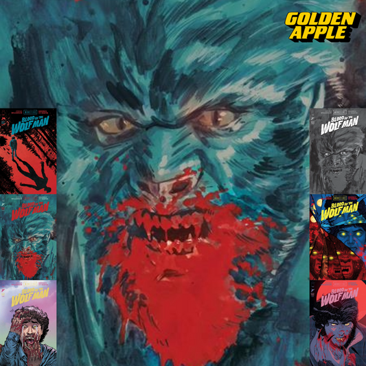 Universal Monsters Blood Of The Wolf Man #2 (Of 4) A1 Cover Set Of 6 1:10 1:25 1:50 1:75 (07/22/2026) Image - Golden Apple Comics