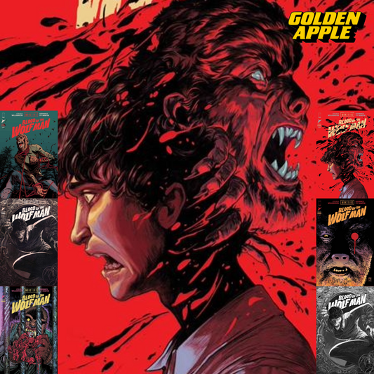 Universal Monsters Blood Of The Wolf Man #3 (Of 4) A1 Cover Set Of 6 1:10 1:25 1:50 1:75 (08/26/2026) Image