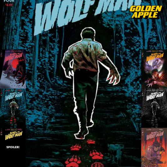 Universal Monsters Blood Of The Wolf Man #4 (Of 4) A1 Cover Set Of 6 1:10 1:25 1:50 1:75 (09/23/2026) Image