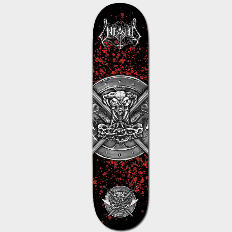 Volatile x Unleashed - Hammer Battalion Skateboard Deck