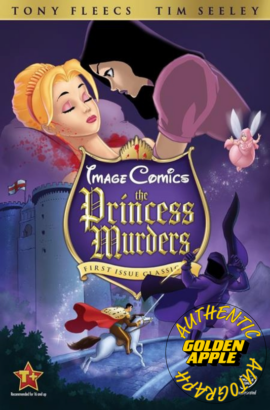 Princess Murders #1 D Tim Seeley & Allen Passalaqua Sleeping Beauty Animation Homage Variant SIGNED Tony Fleecs & Tim Seeley (12/09/2026) Image