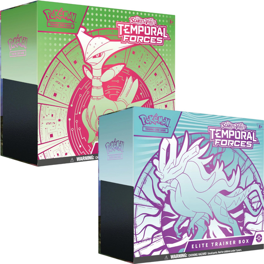 Scarlet & Violet: Temporal Forces - Elite Trainer Box (Set of 2)