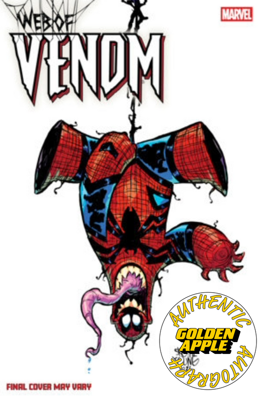 Web Of Venom #1 C Skottie Young Variant SIGNED Jordan Morris (04/08/2026) Marvel - Golden Apple Comics
