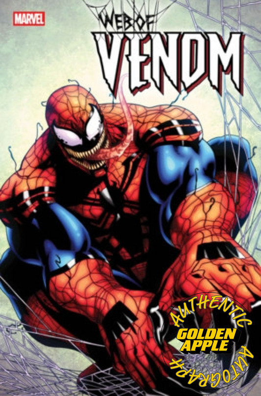 Web Of Venom #1 B Pere Perez Variant SIGNED Jordan Morris (04/08/2026) Marvel