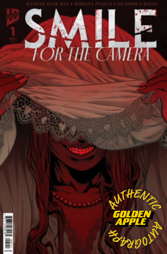 Smile For The Camera #1 B Becky Cloonan SIGNED Hannah Rose May (02/18/2026) Idw