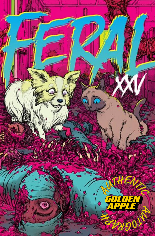 Feral #25 C Chris Burnham Variant SIGNED Tony Fleecs (07/29/2026) Image - Golden Apple Comics