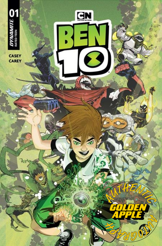 Ben 10 #1 B Duncan Rouleau Variant SIGNED Joe Casey (05/06/2026) Dynamite - Golden Apple Comics