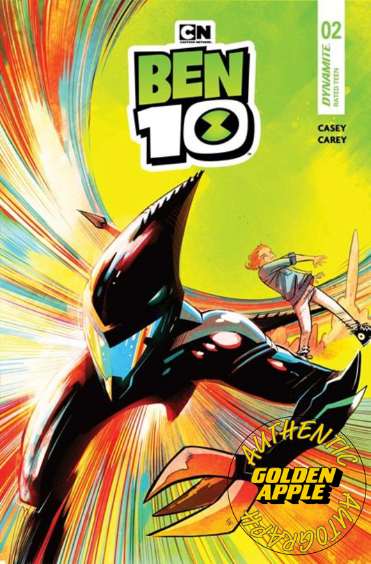 Ben 10 #2 D Sebastian Piriz Variant SIGNED Joe Casey (06/03/2026) Dynamite - Golden Apple Comics