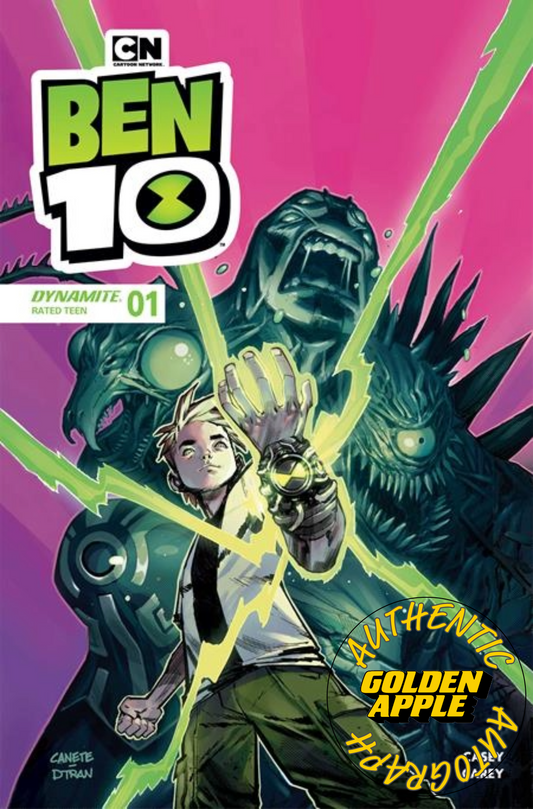 Ben 10 #1 E Eric Canete Variant SIGNED Joe Casey (05/06/2026) Dynamite