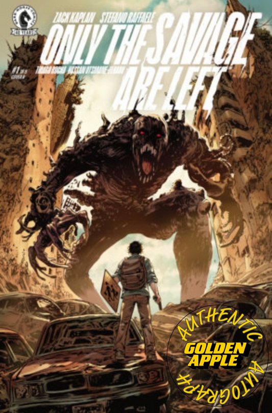 Only The Savage Are Left #1 A Stefano Raffaele SIGNED Zack Kaplan (06/03/2026) Dark Horse - Golden Apple Comics