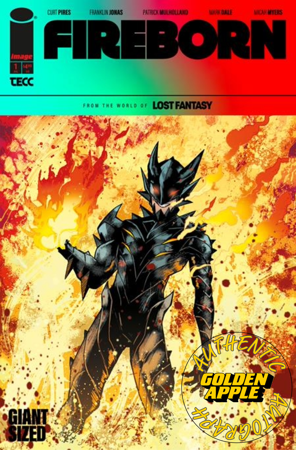 Fireborn #1 A Patrick Mulholland SIGNED Franklin Jonas Curt Pires (04/22/2026) Image - Golden Apple Comics