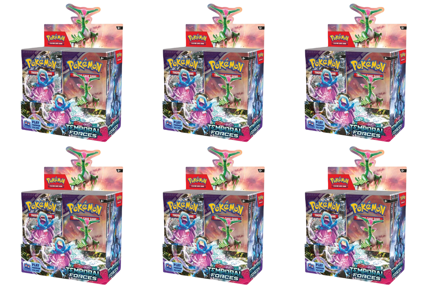 Scarlet & Violet: Temporal Forces - Booster Box Case