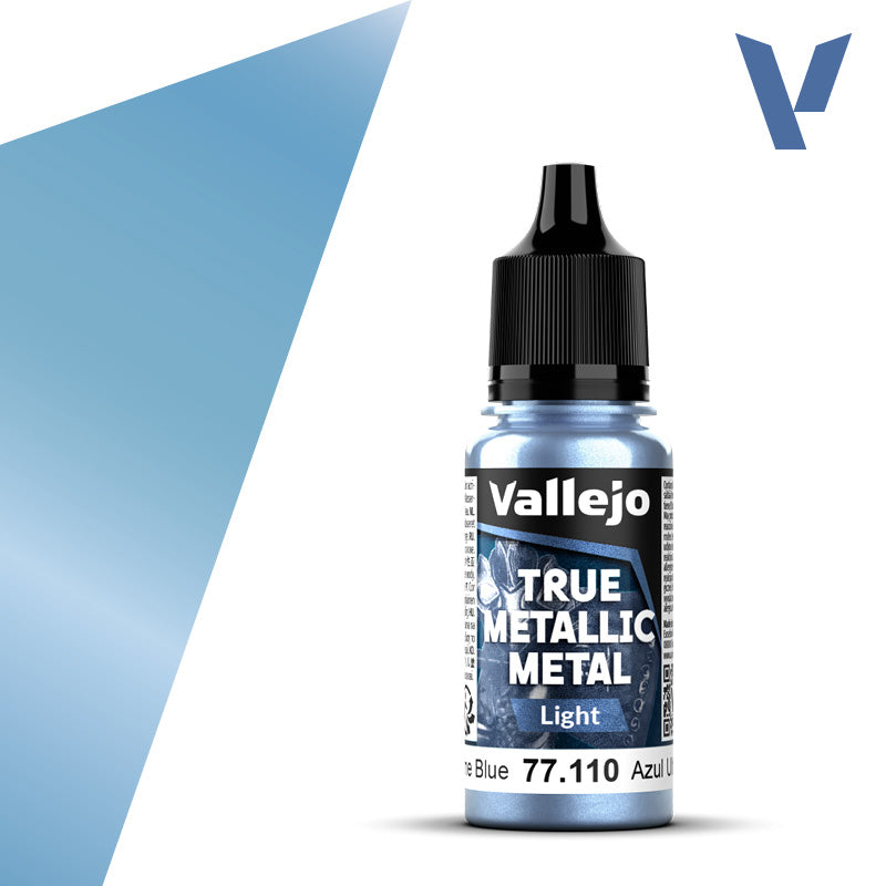 Vallejo True Metallic Metal: Ultramarine Blue - Light (18 ml) - Golden Apple Comics