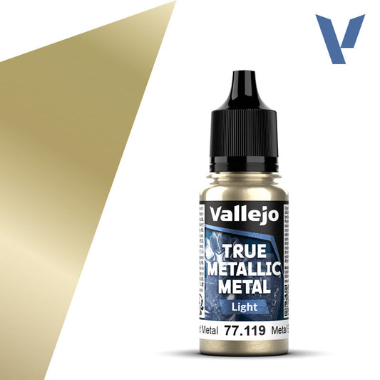 Vallejo True Metallic Metal: Aged Metal - Light (18 ml) - Golden Apple Comics