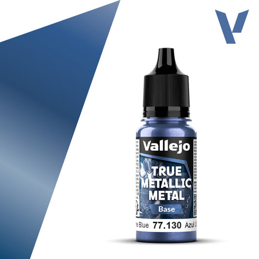 Vallejo True Metallic Metal: Ultramarine Blue - Base (18 ml) - Golden Apple Comics