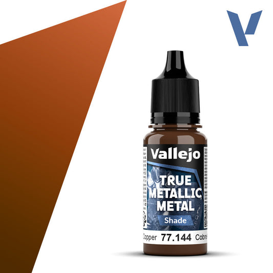 Vallejo True Metallic Metal: Ancient Copper - Shade (18 ml) - Golden Apple Comics