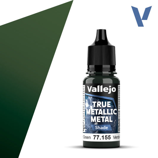 Vallejo True Metallic Metal: Amber Green - Shade (18 ml) - Golden Apple Comics