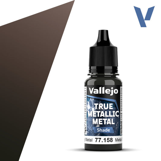 Vallejo True Metallic Metal: Rusty Metal - Shade (18 ml) - Golden Apple Comics